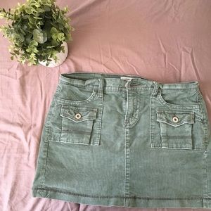 Corduroy Skirt